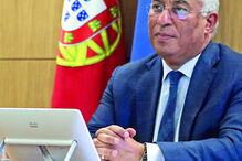 O primeiro-ministro António Costa