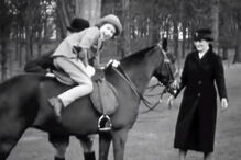 Imagens inéditas de Isabel II