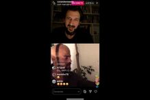 João Manzarra mostra-se de cabelo rapado no direto de Bruno Nogueira