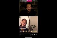 João Manzarra mostra-se de cabelo rapado no direto de Bruno Nogueira