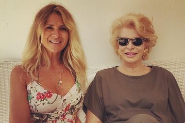 Lili Caneças e a filha Rita