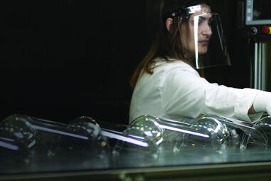 Iberomoldes, empresa da Marinha Grande, criou viseira inovadora 