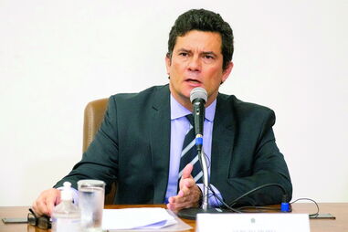 Antigo ministro da justiça Sérgio Moro
