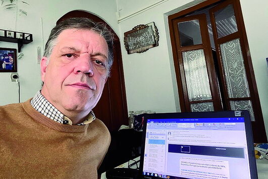 Vasco Estrela está em isolamento