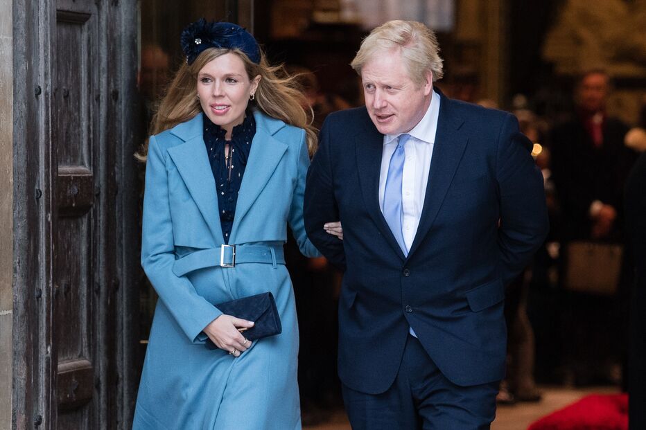 Boris Johnson e Carrie Symonds