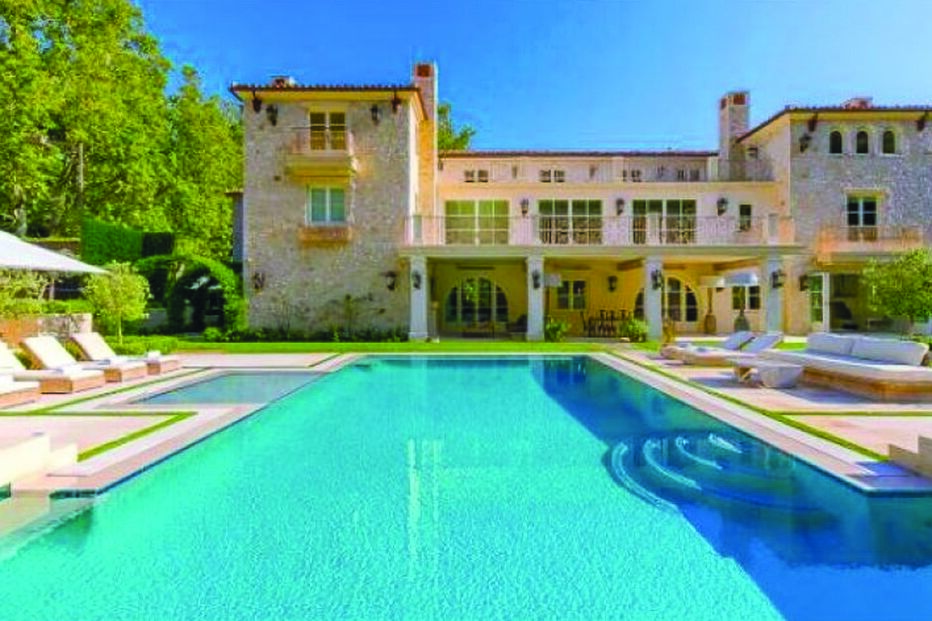 A nova mansão do casal em Los Angeles