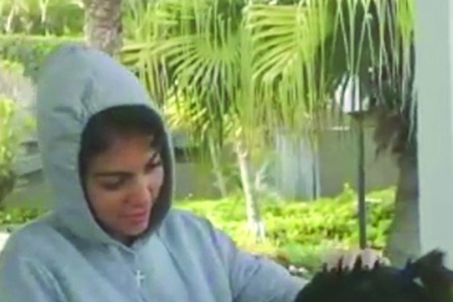 Georgina cortou cabelo do craque no Funchal 