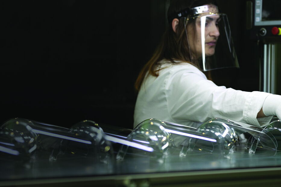 Iberomoldes, empresa da Marinha Grande, criou viseira inovadora 