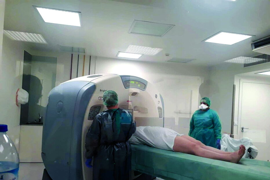 Técnicos contactam de perto com doentes