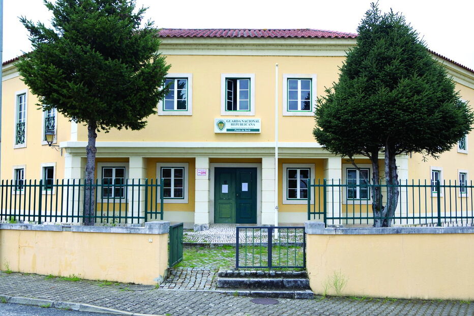 Destacamento da GNR na Sertã onde o oficial presta serviço