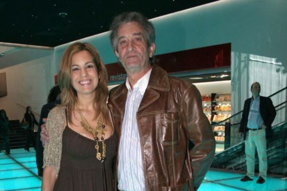 Carlos Areia e a filha, Cristina Areia