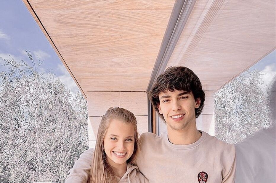 João Félix e Margarida Corceiro