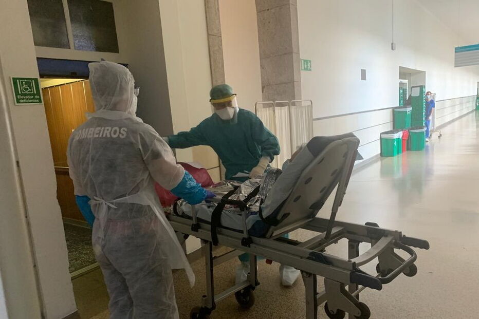 Hospital das Forças Armadas do Porto recebe seis idosos infetados com coronavírus