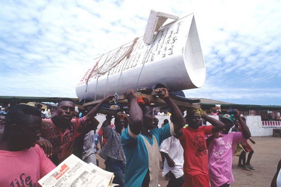 Funerais no Gana