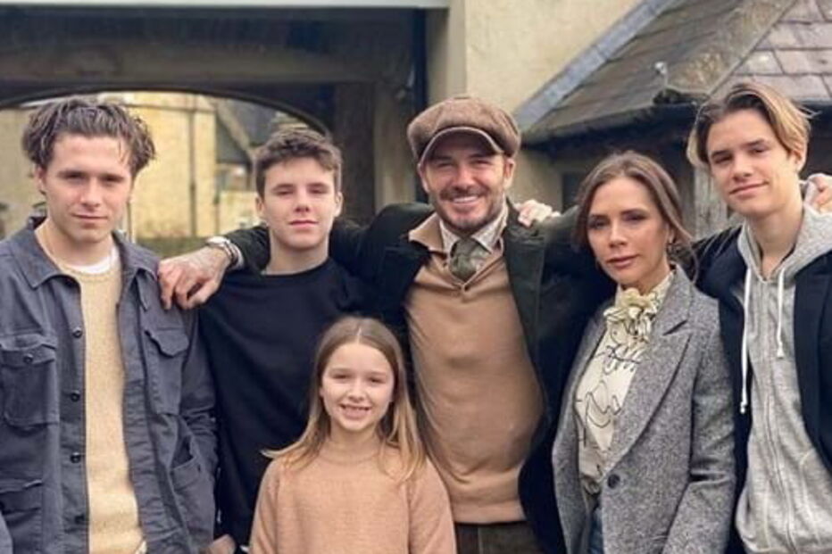 David Beckham, Victoria Beckham, filhos