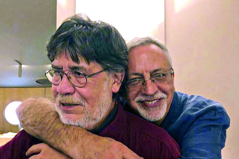 Hoje recordo esse último abraço na Póvoa de Varzim [fevereiro de 2020]. “Gordito, gordito, que magro estás.” 