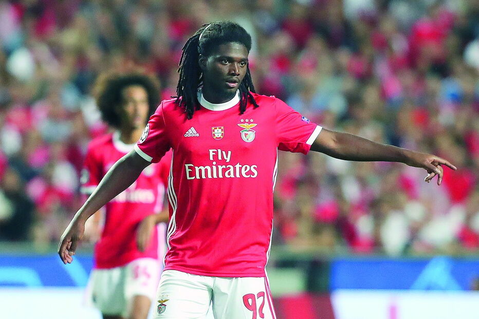 David Tavares estreou-se esta época na equipa principal do Benfica