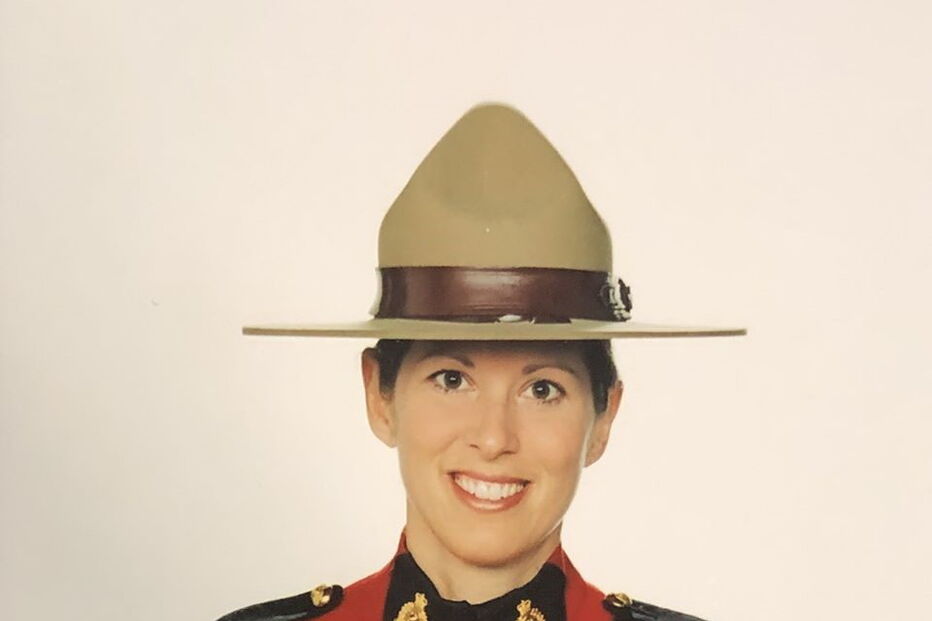 Heidi Stevenson, mãe de duas crianças e veterana da Royal Canadian Mounted Police. Uma das vítimas mortais