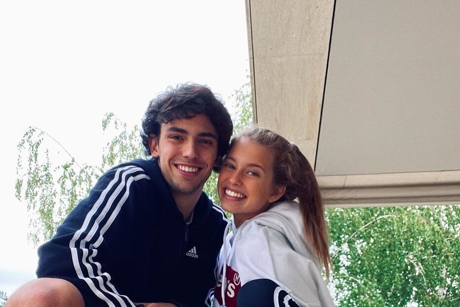 João Félix e Margarida Corceiro