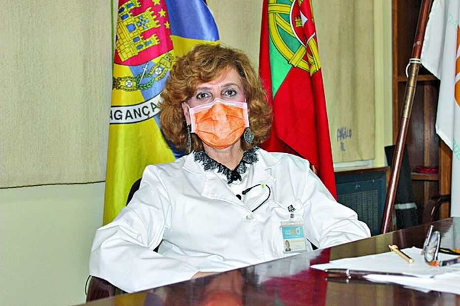 A diretora clínica de Cuidados Hospitalares, Eugénia Parreira