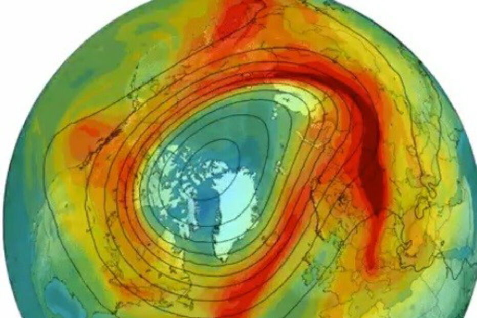 Buraco na camada do ozono sobre o oceano Ártico fechou-se