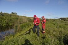 As imagens do quarto dia de buscas por Valentina que terminaram com o pai a confessar que matou a menina