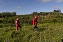 As imagens do quarto dia de buscas por Valentina que terminaram com o pai a confessar que matou a menina