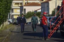 As imagens do quarto dia de buscas por Valentina que terminaram com o pai a confessar que matou a menina