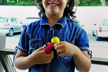 Valentina tinha 9 anos e estava a passar temporada com o pai 