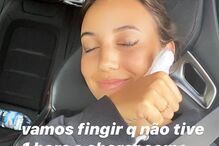 April Ivy contou que se magoou no dedo