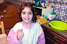 Valentina vivia com a mãe no Bombarral e frequentava a escola primária  