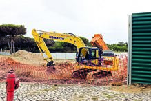 Mansão está a ser construída  na luxuosa Quinta da Marinha 