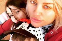 Ruth Marlene com Morgana e Luna