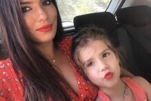 Sofia Sousa, ex-concorrente da 'Casa dos Segredos', com a filha em comum com Tierry