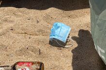 Máscaras, garrafas de cerveja e muito lixo: Foi este o resultado do desconfinamento e do regresso às praias