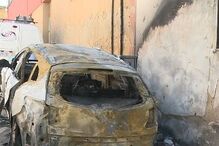 Incêndio em carro deixa homem em estado grave no centro de Portimão
