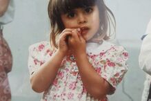 Carolina Patrocínio na infância