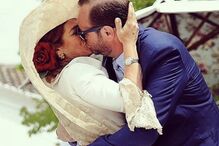 Ana Brito e Cunha e o marido, Afonso