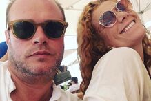 Ana Brito e Cunha e o marido, Afonso