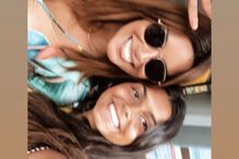 Maria Cerqueira Gomes e a filha, Francisca