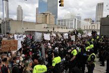Protestos pela morte de afro-americano em Atlanta nos EUA