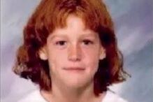 A menina quando foi sequestrada pelo padrasto