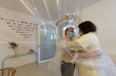 Visitas voltaram com emoção e novas regras