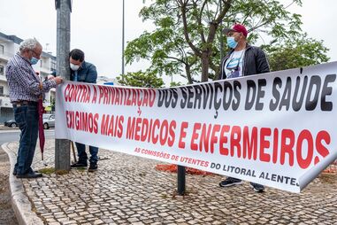 Sines comemorou o 1.º de Maio nas ruas