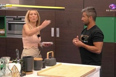 Teresa e Hélder no 'Big Brother'