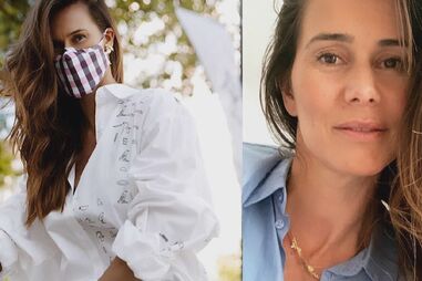 Celebridades mostram ‘looks’ de máscara