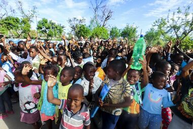Crianças em Moçambique
