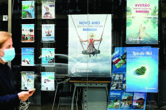 Com as viagens suspensas, as agências estão atualmente paralisadas 