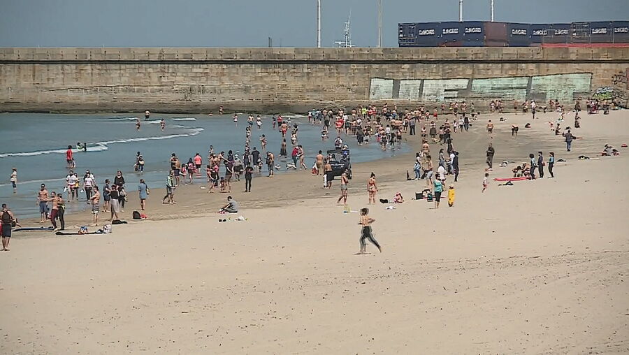 Praia de Matosinhos - imagem de arquivo