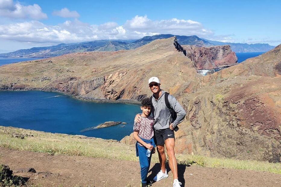 Cristiano Ronaldo e Cristianinho